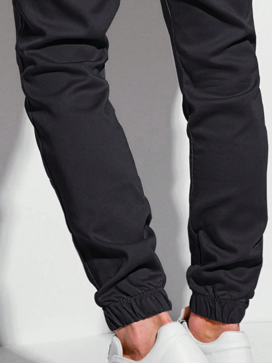 Manfinity Hypemode Men's Drawstring Waist Cuffed Pants