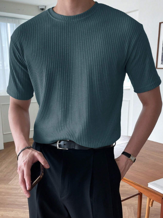 DAZY Men's Summer Ribbed Top
