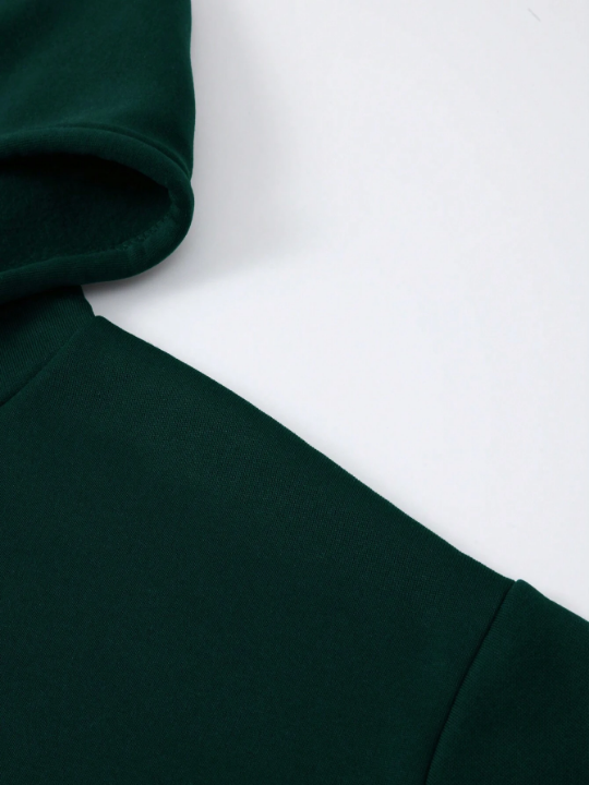 Men's Letter Printed Long Sleeve Hoodie