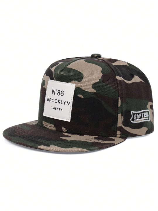 1pc Men's Camouflage Fashionable Baseball Cap