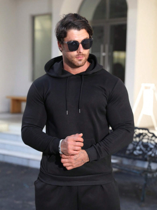 Men's Hoodie With Kangaroo Pocket
