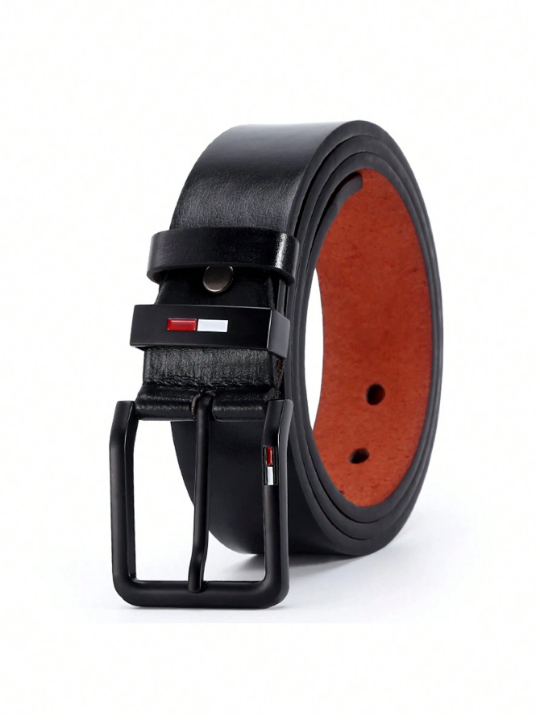 1pc Men's High-End Business Needle Buckle Dress Pants Plus Versatile Belt