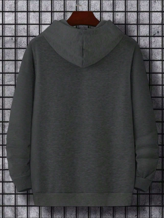 Manfinity EMRG Oversized Men's Hooded Sweatshirt With Letter Print