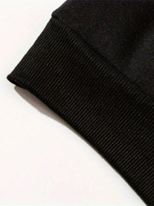 Men's Casual Mountain Print Round Neck Sweatshirt