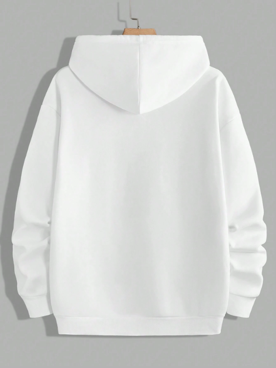 Manfinity Homme Men's Letter Printed Hoodie