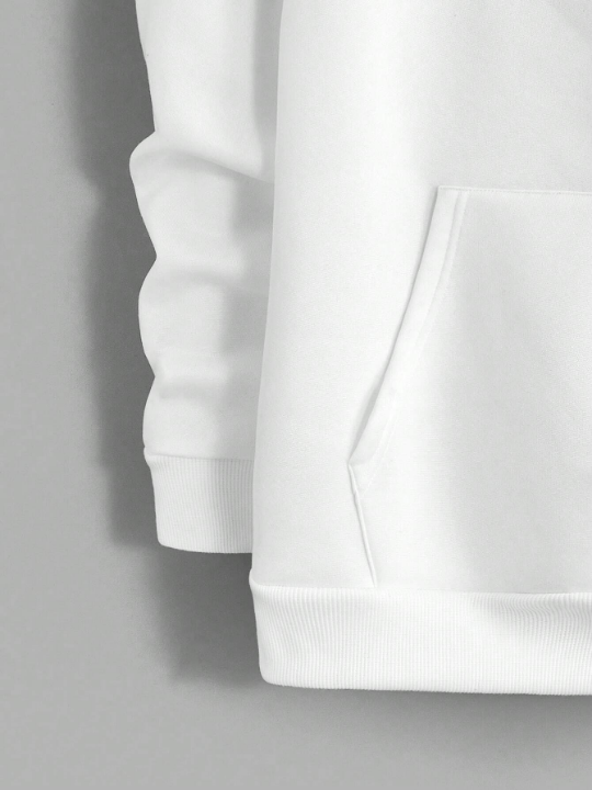 Manfinity Homme Men's Letter Printed Hoodie