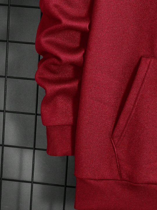 Manfinity Homme Men's Letter Printed Hoodie