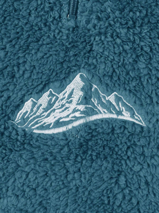 Manfinity Sporsity Men'S Embroidered Fleece Hoodie