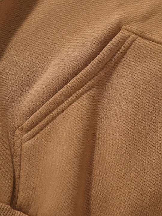 Manfinity Men'S Letter, Skull, And Hand Printed Hoodie