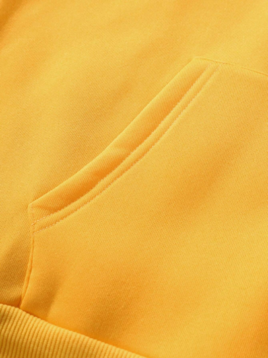 Manfinity EMRG Men's Loose Fit Hooded Sweatshirt With Fleece Lining