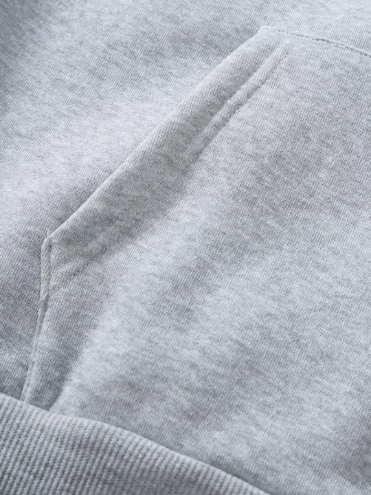 Manfinity EMRG Men's Loose Thickened Hooded Sweatshirt