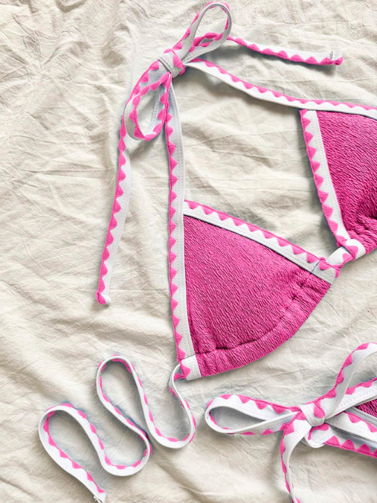 2024 New Arrival Bikini Set With Straps, Fashionable & Sexy Swimwear For Women