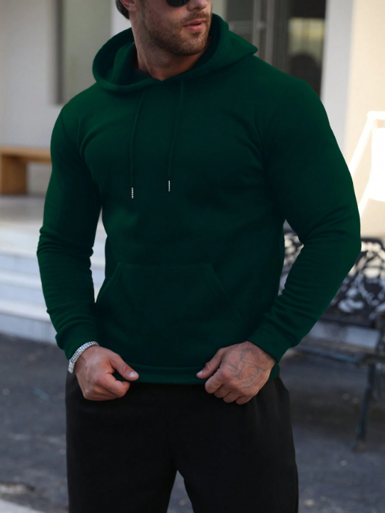 Men's Drawstring Hoodie Sweatshirt