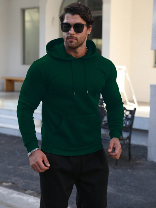 Men's Drawstring Hoodie Sweatshirt