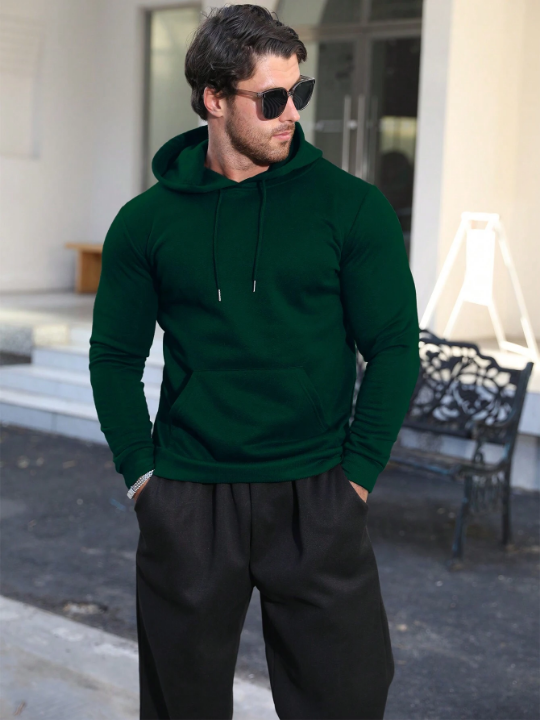 Men's Drawstring Hoodie Sweatshirt