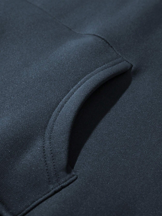 Manfinity EMRG Men's Casual Hoodie With Letter Print