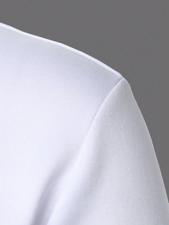 Manfinity Men's Half Zip Closure Long Sleeve Sweatshirt