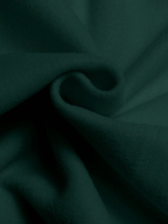 Cottnline Men's Solid Color Zipper Front Drawstring Hooded Sweatshirt