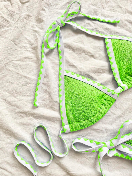 2024 New Design Bikini Set, 2 Pieces, Strap, Fashionable & Sexy Women's Swimwear