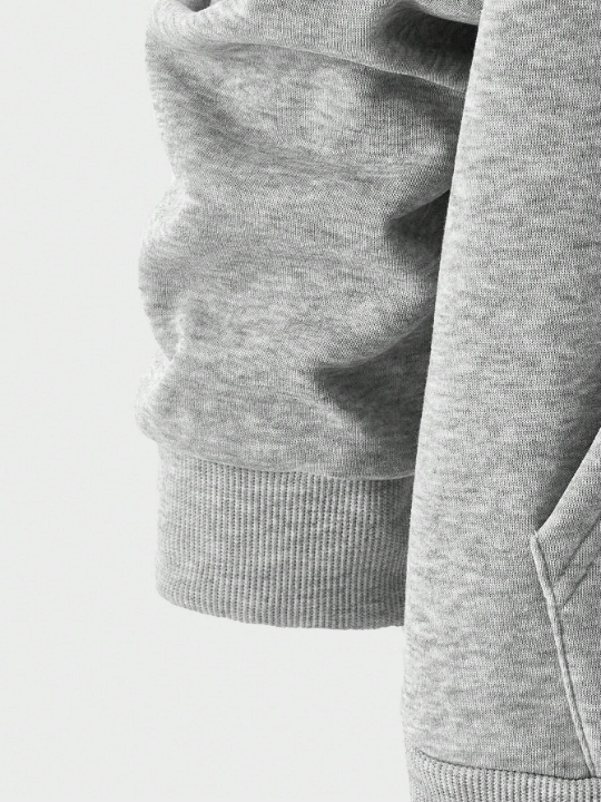 Manfinity Homme Men's Letter Printed Hoodie Sweatshirt