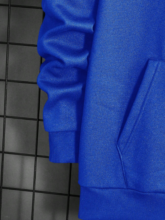 Manfinity Homme Men's Hoodie With Letter Print