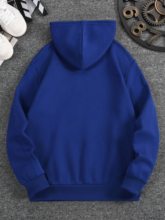 Men's Letter Print Hoodie