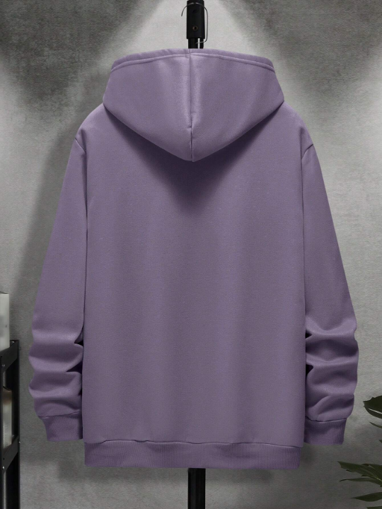 Men's Kangaroo Pocket Long Sleeve Hoodie