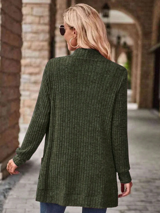 Essnce Women's Open Front Pocket Coat