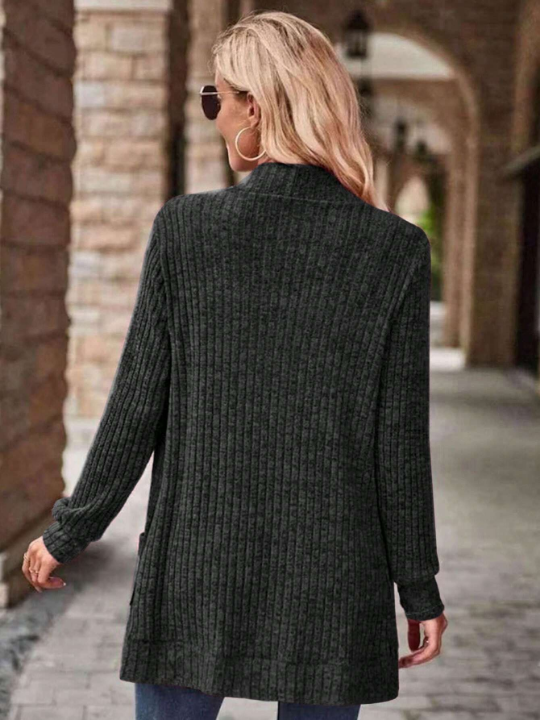 Essnce Women's Open-Front Pocket Jacket