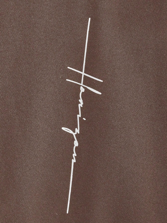 Manfinity Homme Men's Letter Printed Hoodie Sweatshirt