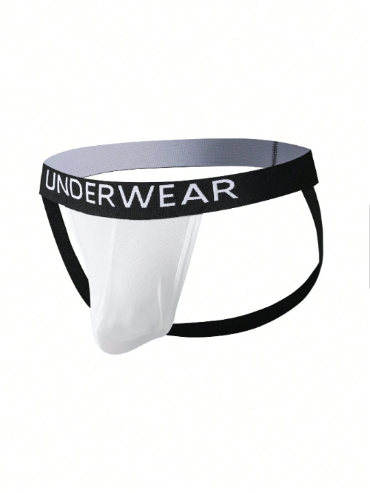 Men's Letter Printed Elastic Band Underwear