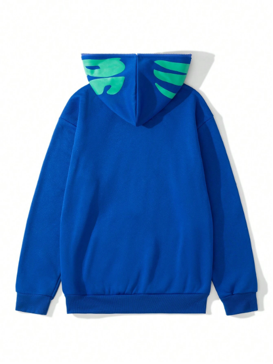 Manfinity EMRG Loose Men's Hooded Sweatshirt With Fleece Lining