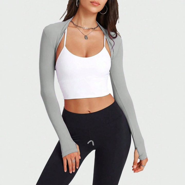 1pc Women's Sports Sunscreen Shawl With Sleeve, Suitable For Outdoor Riding And Multipurpose Sunscreen Sleeve