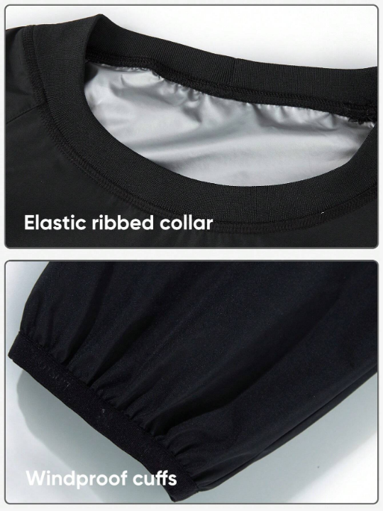 HOTSUIT Sauna Suit Men Anti Sweat Suits Gym Boxing Workout Jackets Durable Gym Wear Sports Wear Activewear Sauna Set Top And Pant Weight Loss