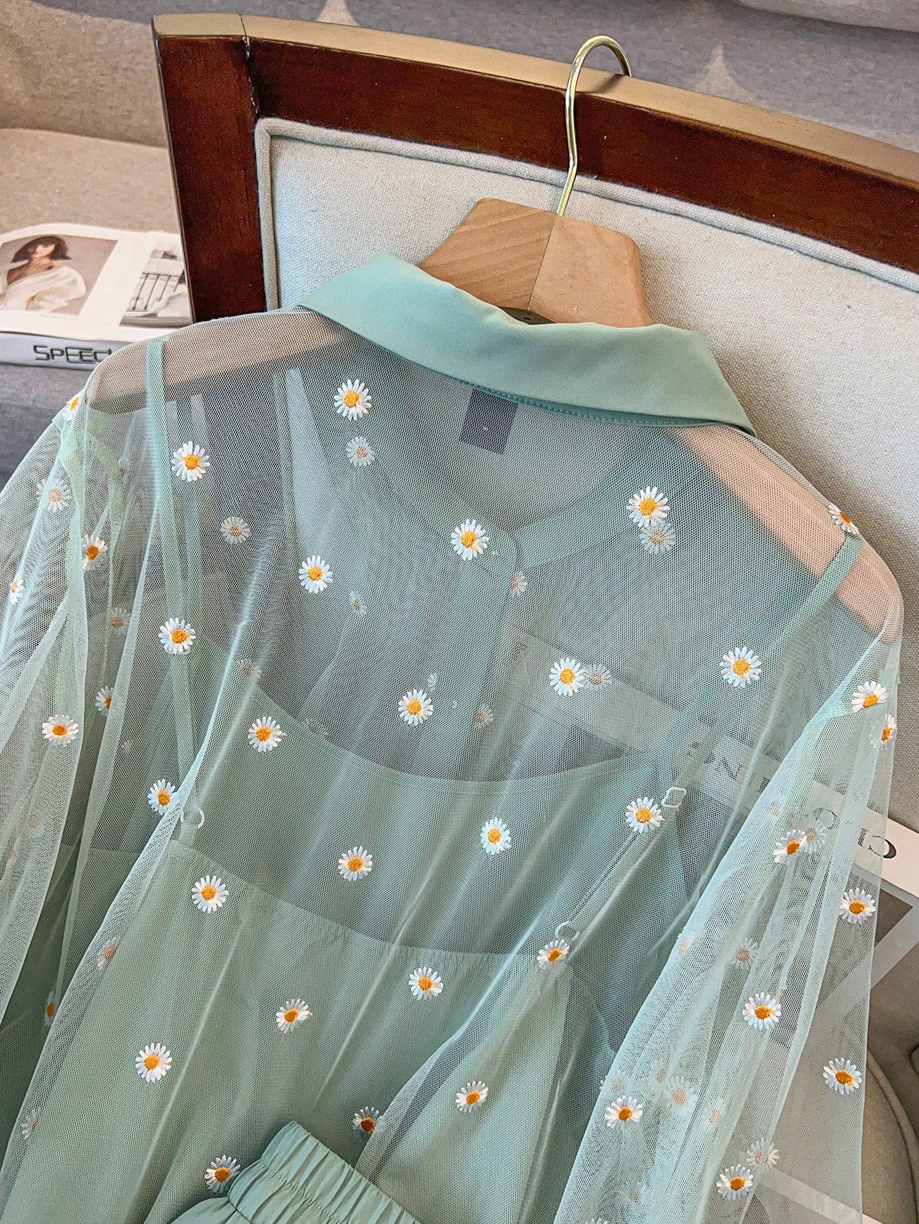 Regalyn Plus Size Women's Net Embroidery Crochet Vest, Camisole & Shorts 3pcs Set, Elegant Casual Outfit For Summer