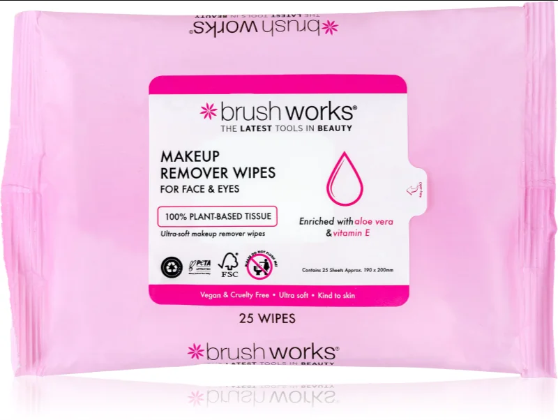 Brushworks Makeup Remover Wipes