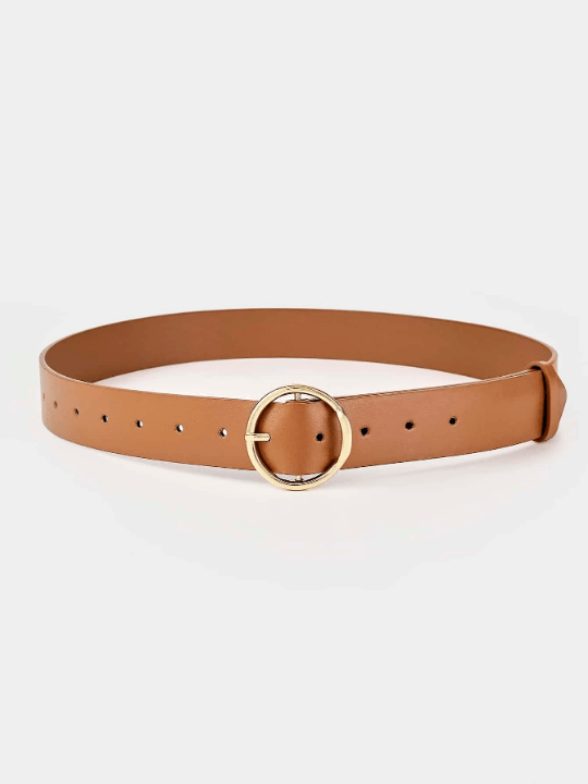 1pc Buckle Decorated Fashionable All - match Women's Belt For Daily Use - Lolli World Marketplace