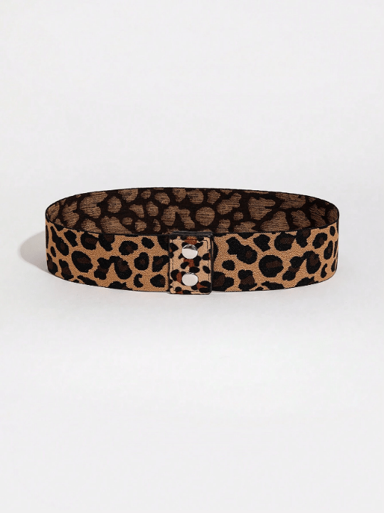 1pc Fashionable Elastic Button Waist Belt - Lolli World Marketplace