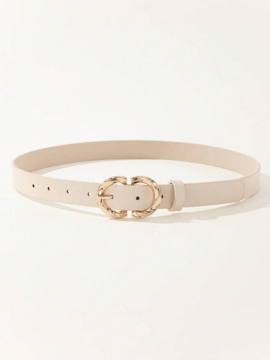 1pc Ladies' Versatile Jeans Belt With 3 - Stage Buckle - Lolli World Marketplace