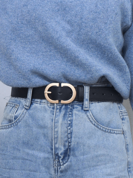 1pc Simple Fashionable Women's Leather Belt - Lolli World Marketplace