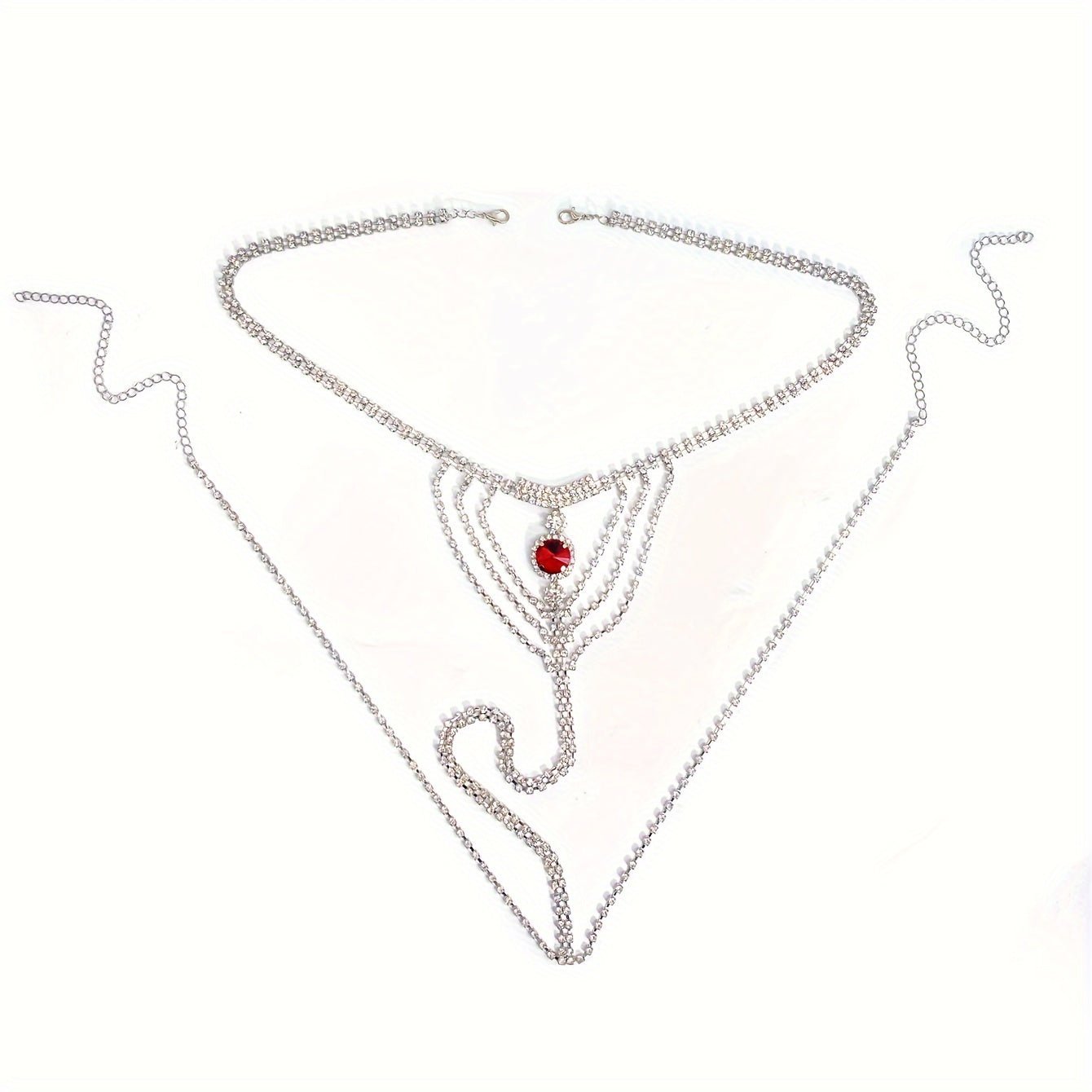 1pc Trendy Sexy Bikini Panties with Rhinestone Inlay, a Unique Vacation Accessory Gift for Women