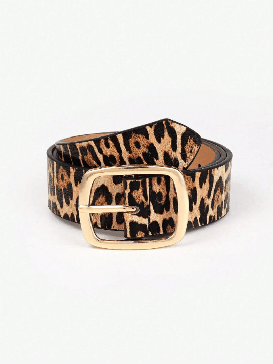 1pc Women Leopard Print Fashion Belt For Daily Decoration - Lolli World Marketplace