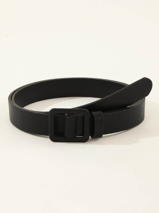 1pc Women Square Buckle Casual Belt For Daily Life - Lolli World Marketplace