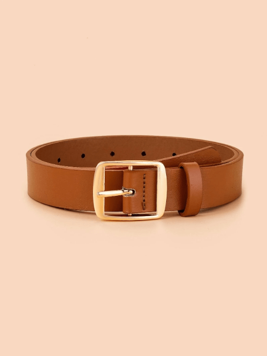 1pc Women Square Buckle Fashion Belt For Daily Life - Lolli World Marketplace