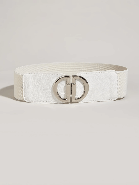 1pc Women Symmetrical Buckle Fashion Wide Belt - Lolli World Marketplace