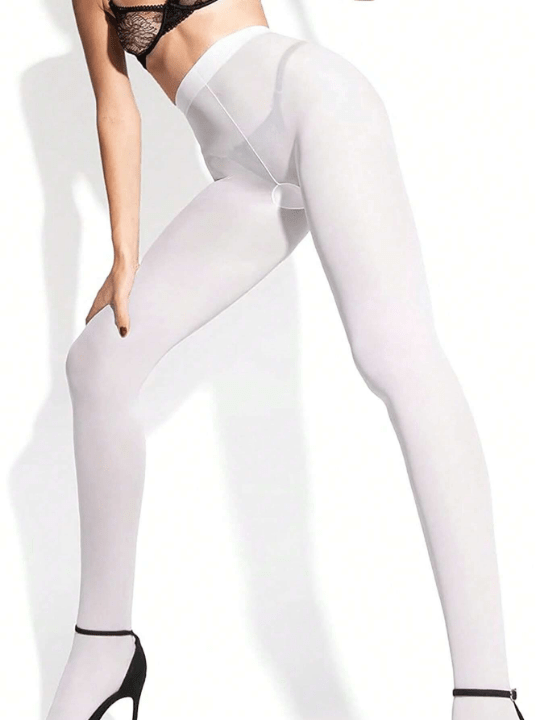 1pc Women's Elastic Opaque Pantyhose & Casual Stockings - Lolli World Marketplace