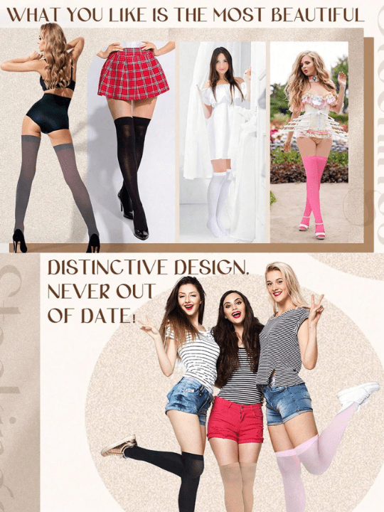 1pc Women's Knee High Thigh High Warm Socks, Suitable For Cosplay And Sports - Lolli World Marketplace