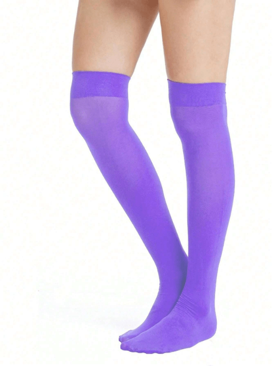 1pc Women's Knee High Thigh High Warm Socks, Suitable For Cosplay And Sports - Lolli World Marketplace