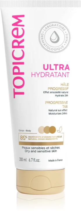 Topicrem UH BODY Ultra-Moisturizing Progressive Tan