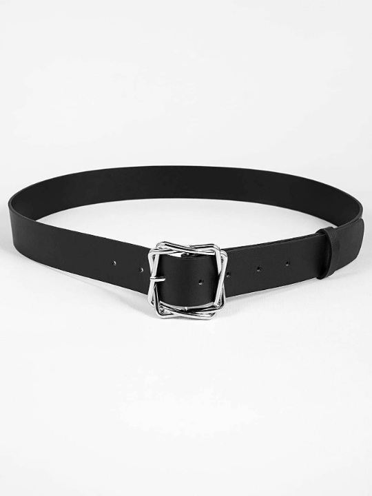 2000s Style Steampunk Geometric Buckle Belt for Jeans Pants - Lolli World Marketplace